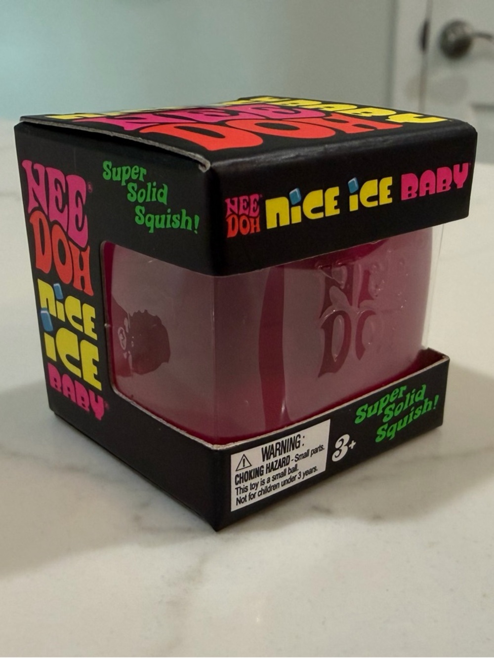 Schylling NEEDOH Nice Ice Baby - Pink NIB - “Teenie” size ice cube - Picture 5 of 8